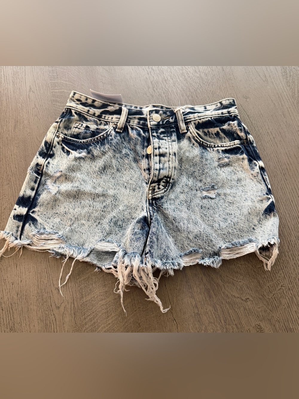 Vervet Sienna Super High Rise shorts size S